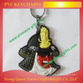 2016 Japan cartoons characters 3D soft pvc keychains